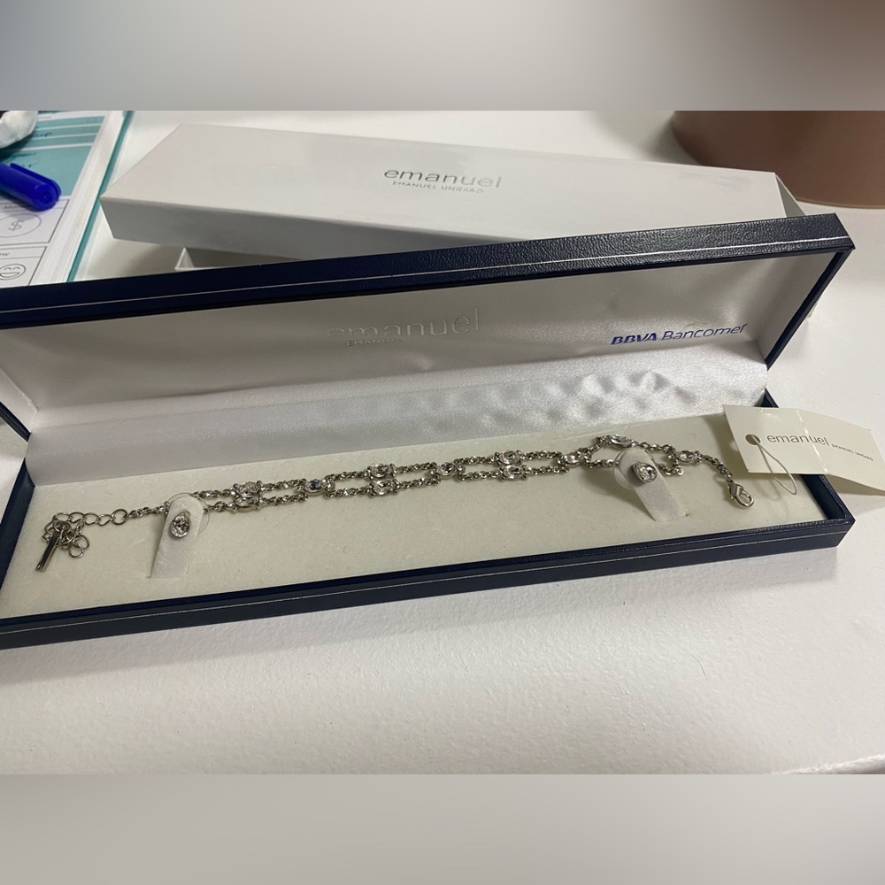 Emanuel Ungaro Bracelet & Earrings Set – Brand New